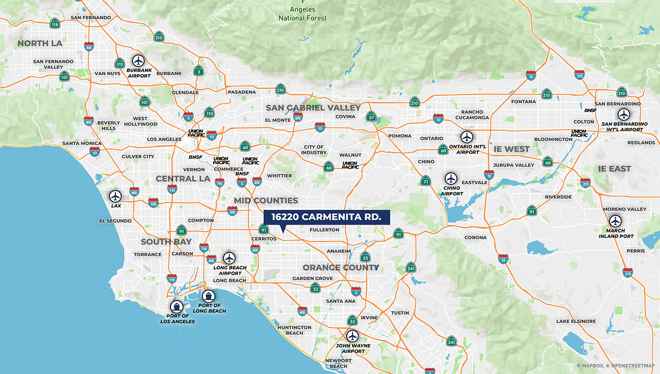 Carmenita Point - Southern California Logistics Infrastructure Map
