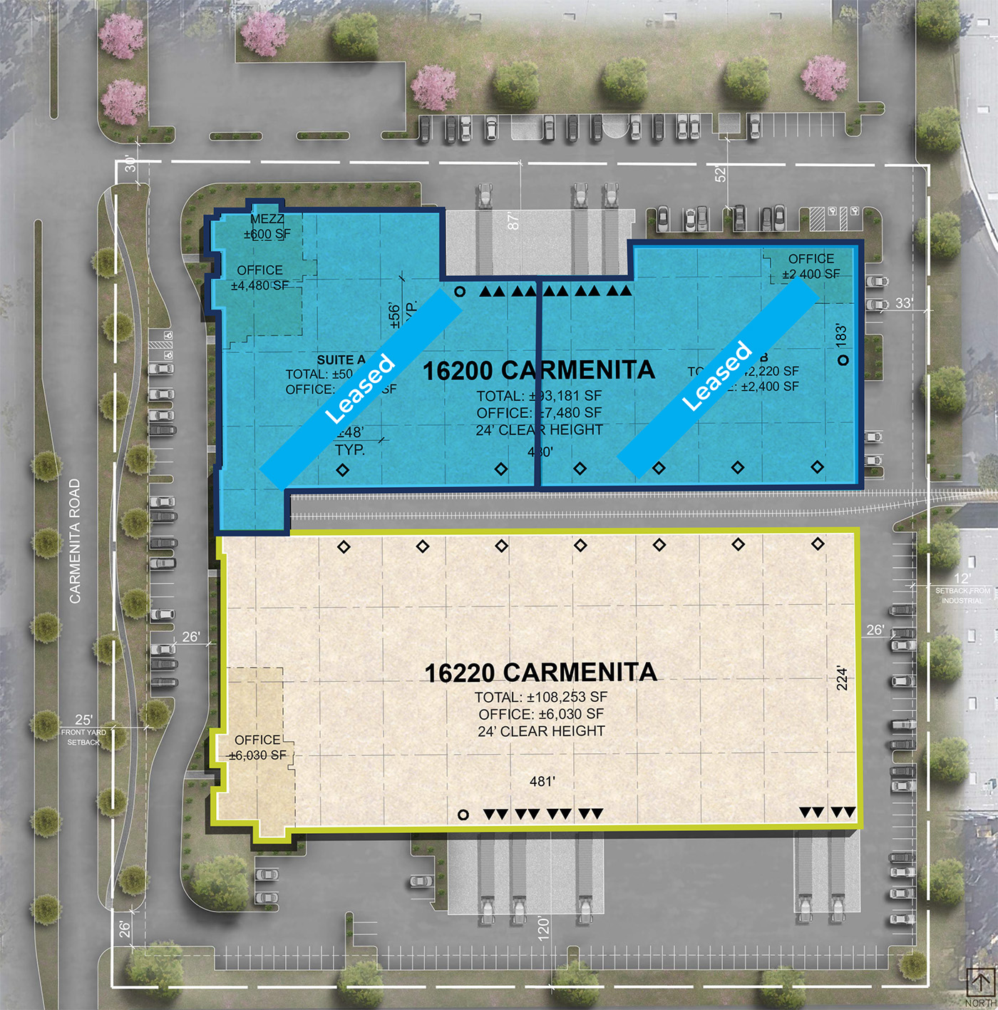 Carmenita Point Site Plan